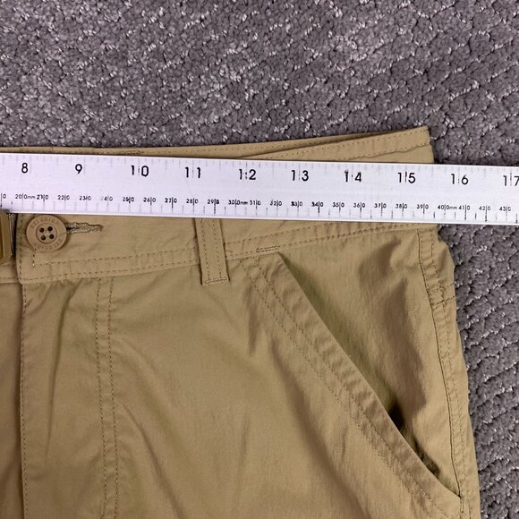 REI Co-op Sahara Roll Up Pants Cargo Relaxed Fit Men's 30 x 32 Khaki Belted - Picture 12 of 16